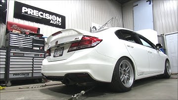 Precision Auto Canada Civic 9th Dyno tuning 2018