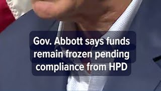Gov. Abbott reacts to Houston City Council's revised ICE ordinance