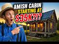 ONLY $79K ?!? BIG BERTHA 1.O MODULAR CABIN,2 BED 1 BATH, AMISH PREFAB CABINS THAT SHIP NATIONWIDE