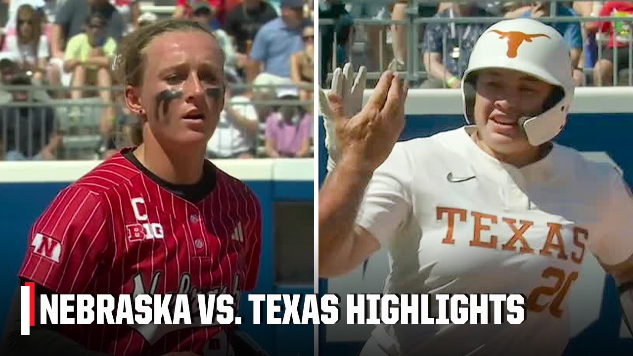 ELIMINATION GAME 🥎 Nebraska vs. Texas | Full Game Highlights | Women’s College World Series