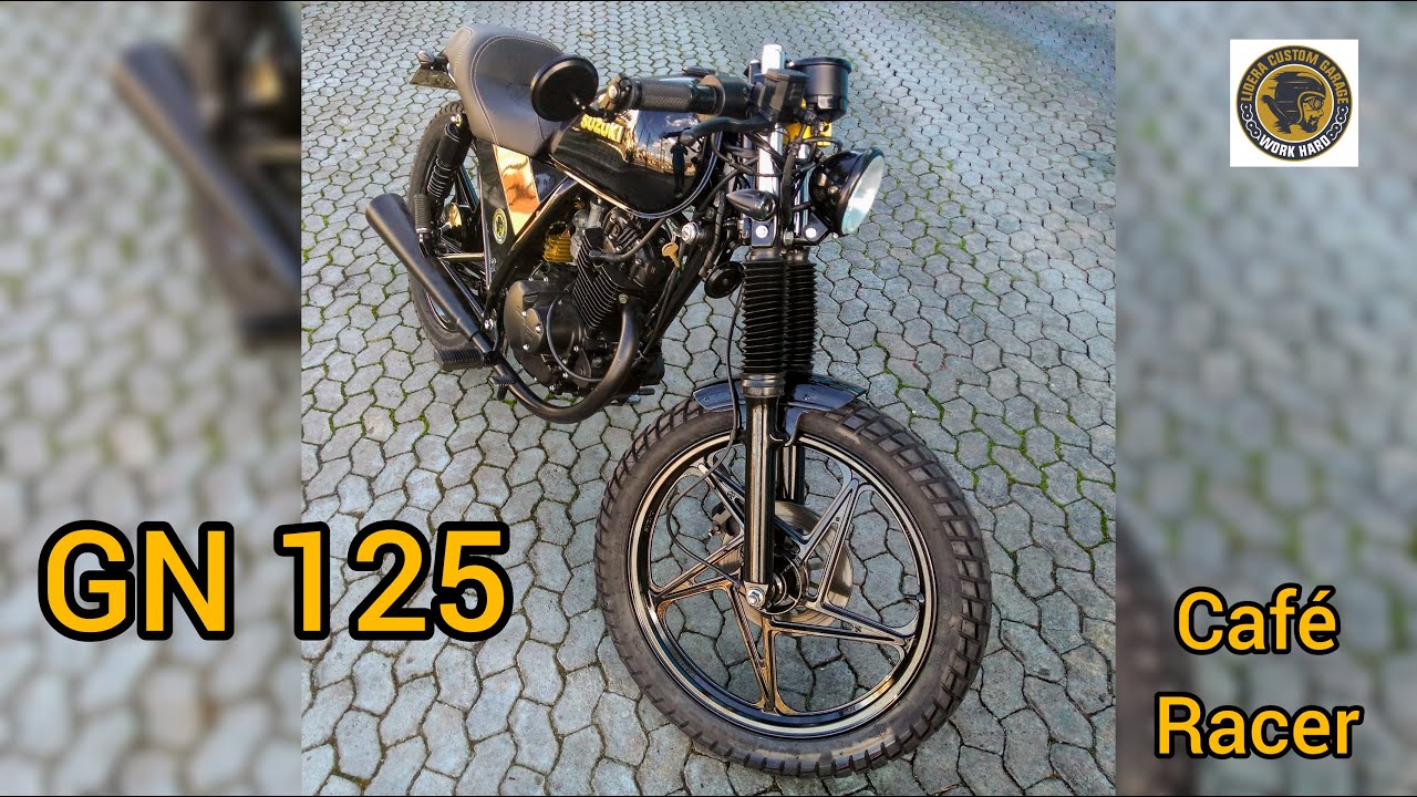 intruder 125  Motos customizadas, Estilo cafe racer, Intruder 125 custom