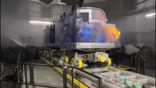 Primordial Drop Track Lights On | Lagoon Amusement Park