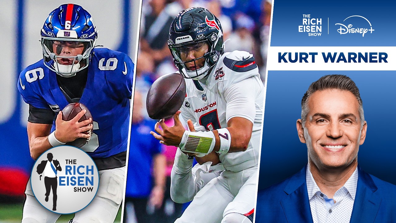 NFL Network’s Kurt Warner Breaks Down CJ Stroud & Jaxson Dart’s WK1 Results | The Rich Eisen Show