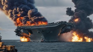 10 minutes ago, F16 fighter jets destroyed an aircraft carrier carrying fighter jets in the Red Sea