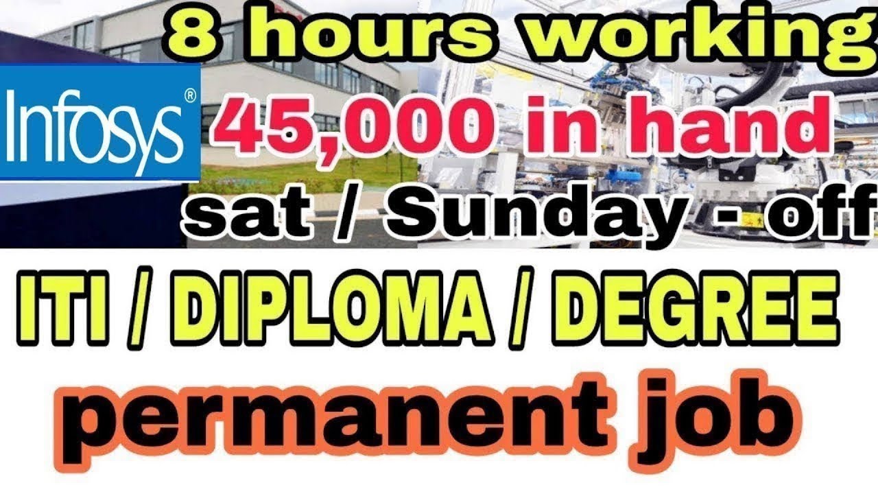 Infosys Company/Mechanical Job/Diploma Job/Job In Chennai/Job In