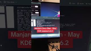 MANJARO LINUX BIAN MAY 26.1.0 PRERELEASE CON YOUTUBE MUSIC E FASTFETCH. #desksetup #pctips #manjaro