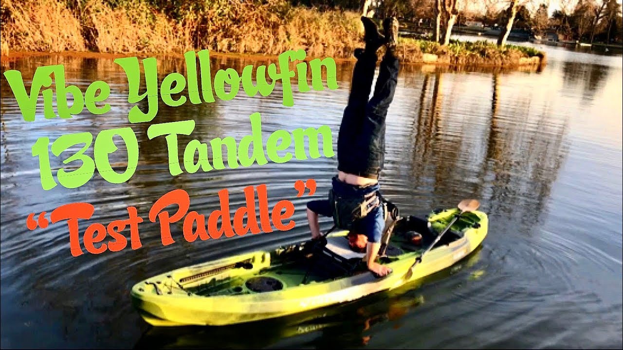 Vibe Yellowfin 130 Tandem: On Water Review + Shenanigans