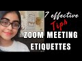 Etiquette Series #2 | Zoom Meeting Etiquettes for children | 7 simple and effective tips | Bloopers