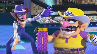 Mario F Super Rush Waluigi Vs Wario Vs Mario Vs Luigi Gameplay Hd