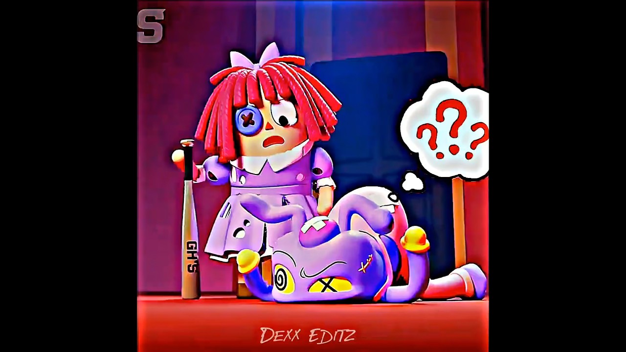 Why always jax trap in danger ☠️ || Digital Circus #digitalcircus #edit #jax