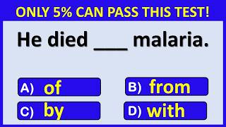 If You Pass This Test, Your English Is Amazing! #quiz #english #englishgrammar