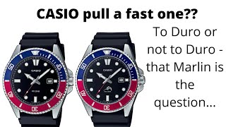 Watch review of the CASIO MDV 106 or MDV 107 The fish lives on but not for all...!!