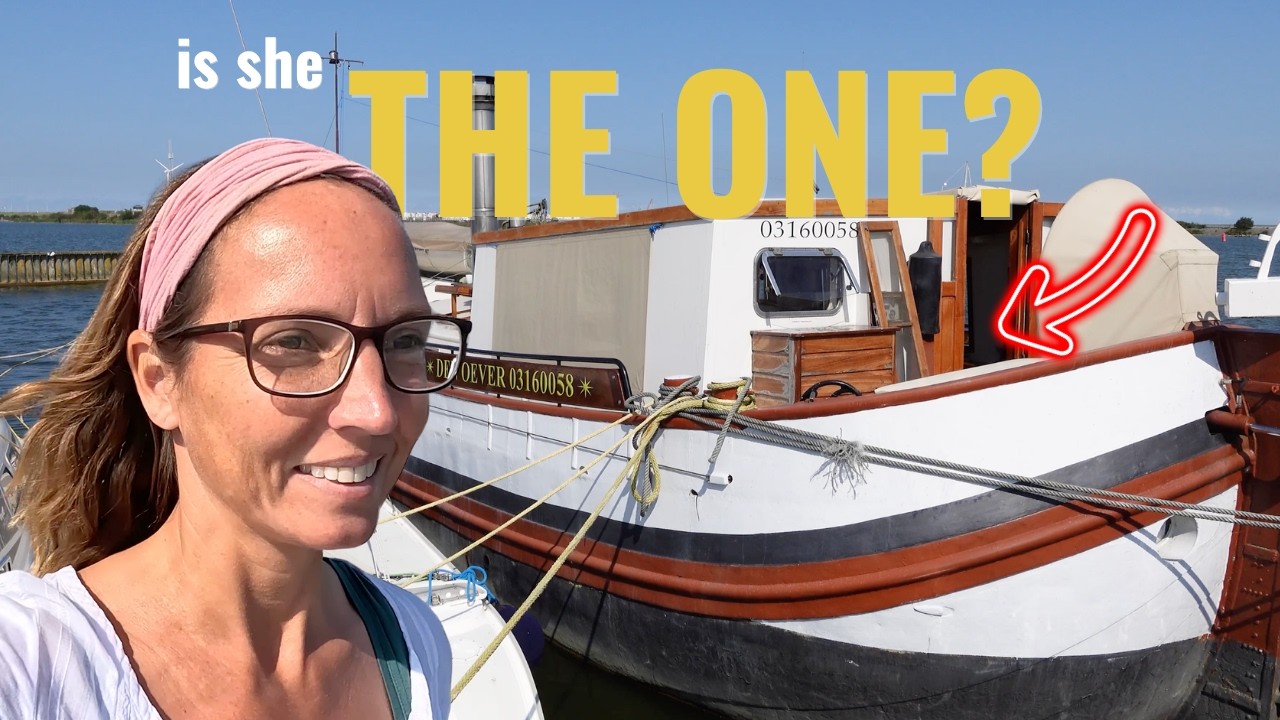 ⁣My secret FAVORITE! Walkthrough of a 25m Tjalk: is she THE ONE to start canalboat life in Europe?