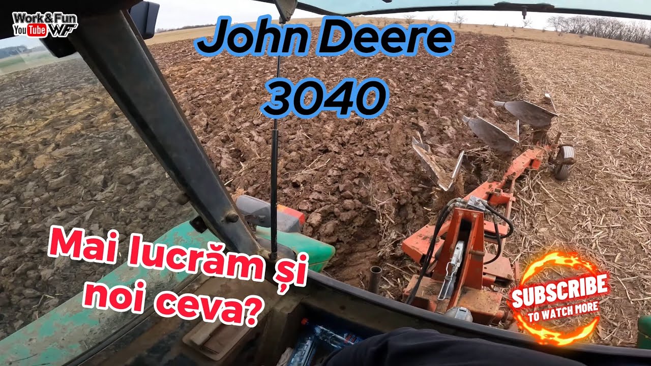 L-am scos pe Johnatelo la arat...😎 chiar îmi era dor 🤗 