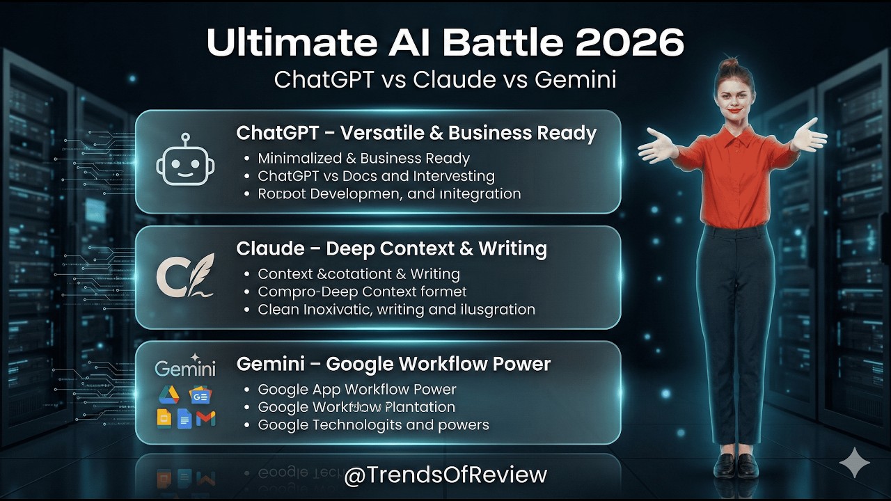 ChatGPT vs Claude vs Gemini (2026): Full AI Comparison for Creators ...