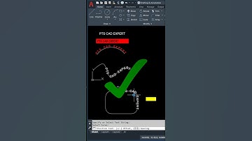 ✅Text on spline in AutoCAD | ⚡️AutoCAD short series - 58 #shorts #new #autocad