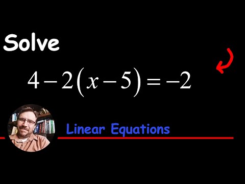 How to Solve for x. BE CAREFUL, this is a TEST QUESTION!
