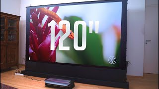 Die Beamer Revolution: AWOL Vision LTV-3500 Pro mit 120" motorisierter Leinwand im Test