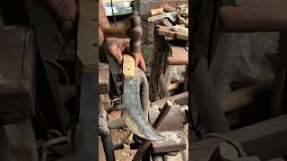 How to make customize knife and wood handle #diy
