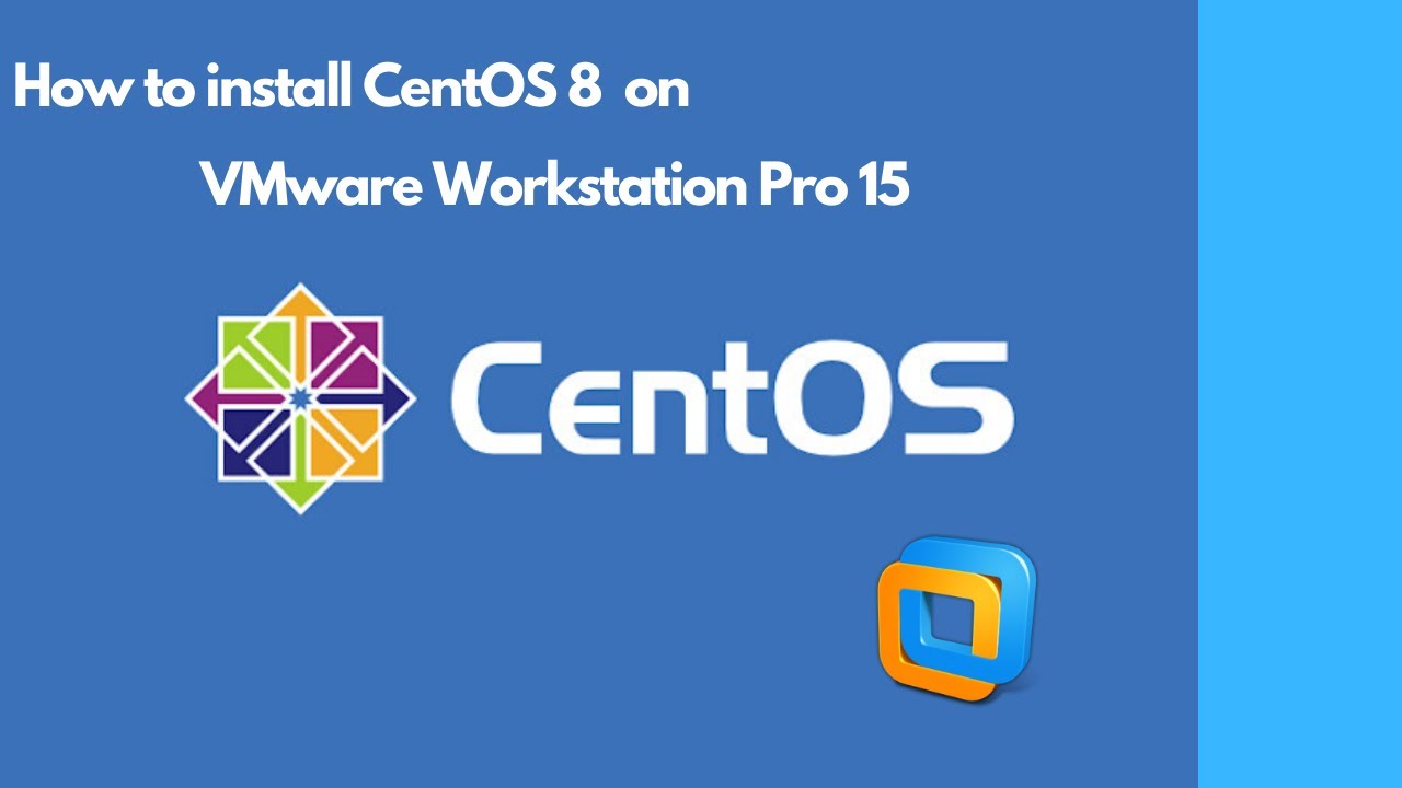 How to install CentOS 8 on VMware Workstation Pro 15 in Malayalam - YouTube