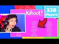 I hosted the BIGGEST Fortnite Kahoot...