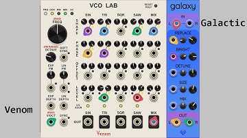 Galactic Venom (VCV Rack, VCO Lab, Galaxy)