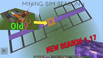 I build the new season of mining sim | Your favourite map | minecraft pe | mythic psycho