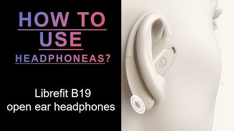 How to Use Touch Control ?  - LibreFit B19, Air Conduction OWS Headphones