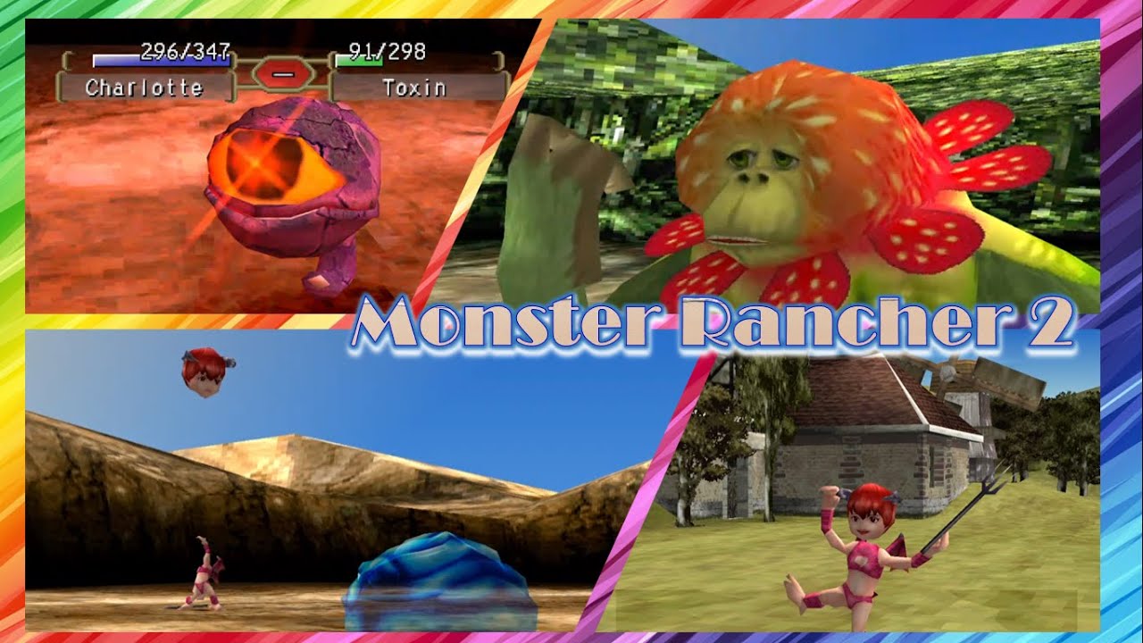 Charlotte (Baby Doll) gets attacked at Errantry! Monster Rancher 2