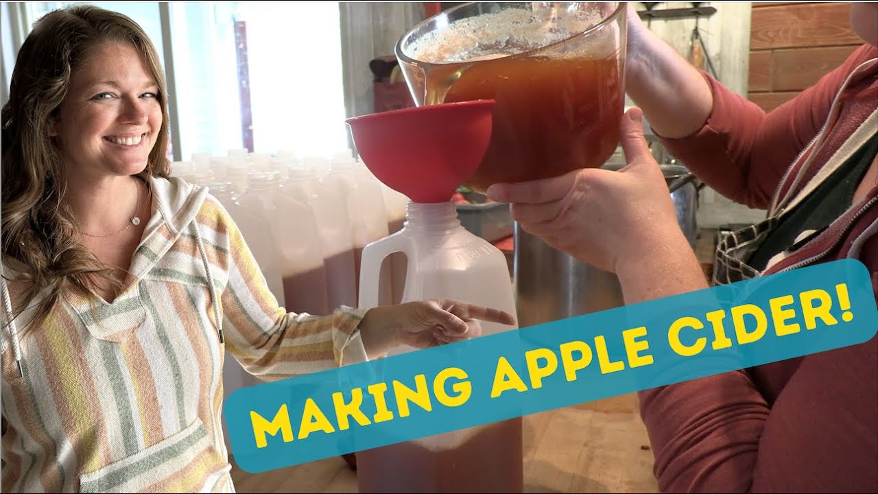 Making Apple Cider with a Happy Valley Cider Press! YouTube