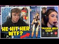 CLIX FREAKS OUT Reacting To SOMMERSET Getting ABUSED By Her Boyfriend On STREAM! (Fortnite Moments)