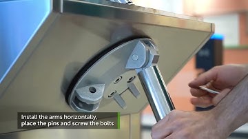 ZKTeco TS1000 Pro Tripod Turnstile Series By The Security Mill