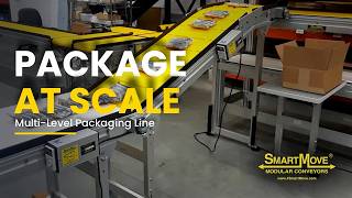 Multi Level Packaging Line Conveyor | Package At Scale w/ SmartMove®
