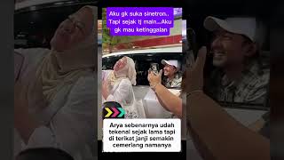 Arya shines even brighter and has many fans #terikatjanjircti #aryasaloka #putrianne
