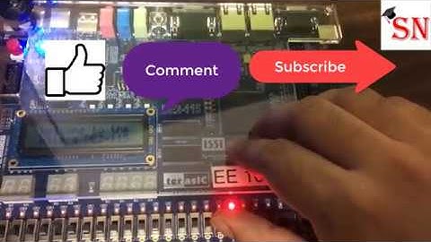 FPGA implementation of AND Gate - Beginner tutorial. Blink a LED with DE2 Altera - Stuff2Learn
