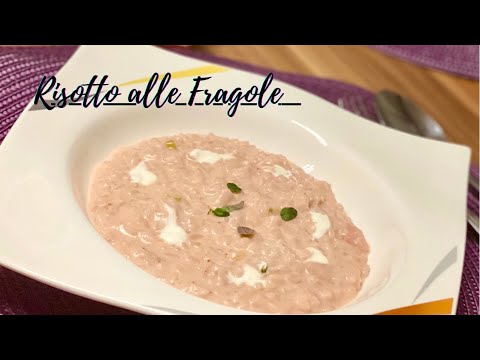 Risotto alle fragole