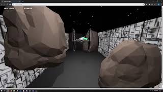 Star Wars WebGL game using three.js screenshot 5