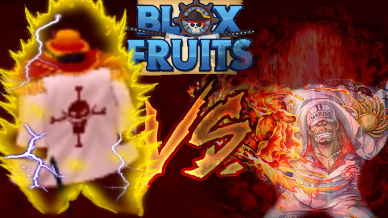 Playing blox fruits Part 1 fighting magma admiral YouTube
