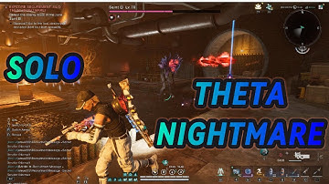 Once Human SOLO THETA NIGHTMARE WITH PDW90 HOLOGRAPHIC RESONANCE!! #oncehuman