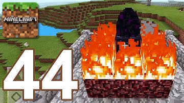 Minecraft Pocket Survival - Gameplay Walkthrough Part 44 - Ender Dragon Egg (iOS, Android)
