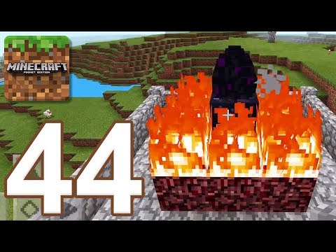 Minecraft Pocket Survival - Gameplay Walkthrough Part 44 - Ender Dragon Egg (iOS, Android)