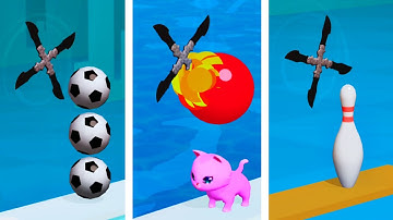 Dont Slice The Cats 🔪⚔️🪓 Very Satisfying And Relaxing ASMR Slicing Game Perfect!