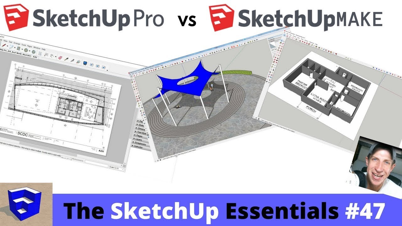 difference between sketchup and sketchup pro