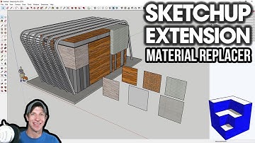 MATERIAL REPLACER for SketchUp - SketchUp Extension Introduction!