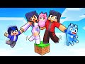 Playing As A FAMILY On ONE BLOCK In Minecraft Playing As A FAMILY On ONE BLOCK In Minecraft