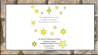 Children's Choirs - An Advent Celebration of Music