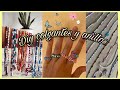 Dye tutorial como hacer collares y anillos con cuentas inspirados en pinterest ✨🦋