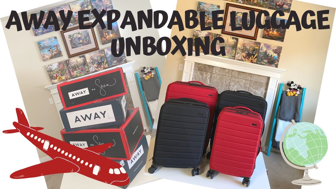 UNBOXING OUR AWAY CARRY-ON LUGGAGE 2017 