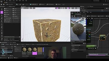 Displacement/Tessellation Material with Nanite in UE5.3