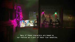 PixelArt Game | B-day Party Scene | Neon Cyberpunk BladeRunner Ambience
